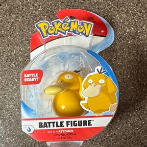 Pokemon Psyduck Yellow Battle Figure